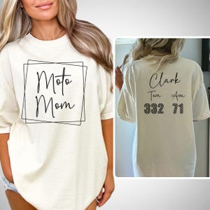 Personalized Race Mom Shirt, Race Mama Sweatshirt, Racing Season, Checkered Race Shirt, Mama Racing Sweatshirt, Mothers Day Gift For Mom