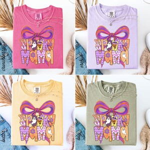 Spooky Mama Shirt Mom Halloween Shirt Halloween Comfort Colors Mom Shirt Halloween Shirt Gift Halloween Mama Shirt Spooky Halloween Mama Tee afbeelding 10