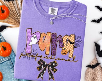 Paraprofessional Shirt Halloween Comfort Colors Para Crew Tshirt Para Appreciation Gift Spooky Paraprofessional Group Shirts Teacher Aide
