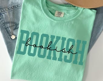Bookish shirt Comfort colors Book Lover Gift Book Club Tee Book Lover Shirt Bookworm Reader Gift Librarian Gift Reading teacher tee Library