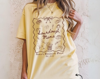 Sourdough Shirt, Sourdough Mama Tshirt, Sourdough Starter Shirt, Funny Sour Dough Baking T-Shirt, Sourdough Gifts, Bread Baking Gift GGC352