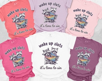 Lesbian funny shirts racoon shirt gay lesbian queer tee human rights shirts gay pride shirt pride month queer shirt funny gay pride GGC132