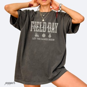 Field Day Teacher Shirt School Field Day Shirt Let The Games Begin Shirt Elementary Teacher Field Day Tee Last Day of School Teacher Team image 15