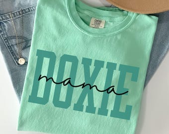 Dachshund Shirt Dachshund Mama Comfort Colors Shirt Doxie Mama Shirt Dachshund Shirt Dachshund Mom Gift Dachshund Lover Gift Dog Lover Tees