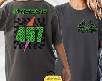 Moto mom gift Custom racecar birthday race team shirt pit crew tee raceday shirt truck mama monster truck motorcycle theme biker gift GGC299