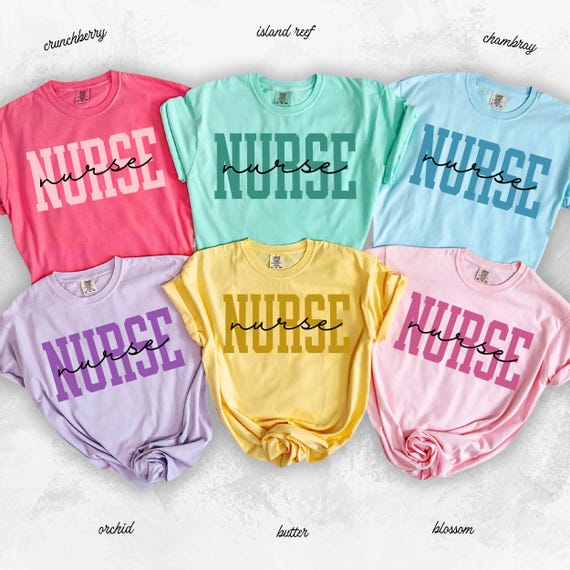 Registered Nurse Shirt Nurse Shirt Nurse T-Shirt RN Shirt Nursing School Shirt Nurse Gift Comfort Colors Nurse TShirt Nurse Tee Gift Nurse
