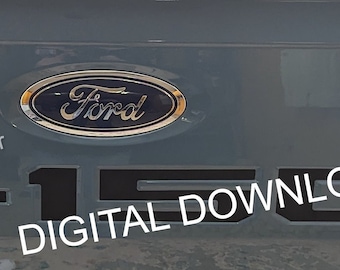 2021-2026 F150 Tailgate Lettering Vector DIGITAL DOWNLOAD