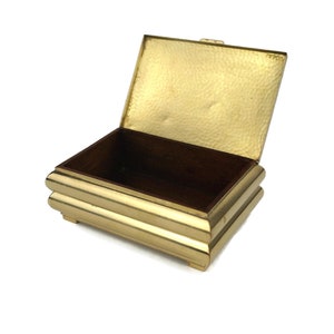 Portasigarette antico in legno tedesco, scatola per sigari retrò, custodia da viaggio sicura, scatola di presentazione, portasigarette antico unico per sigari e sigarette