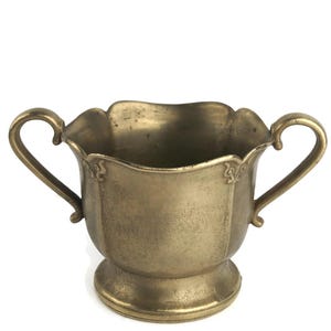 Vintage Brass Planter, German Jardiniere, Elegant Plant Pot, Beautiful Plants Jardiniere, Antique Brass Plant Pot, Perfect Housewarming Gift