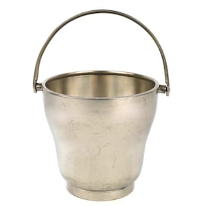 Silver Plated Ice Bucket, Market Silver Ice Bowl, Vintage Silver Barware Decor, Bar Centerpiece, Vintage Home Décor