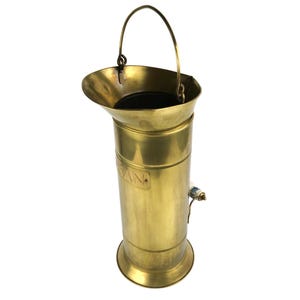 Vintage Brass Umbrella Stand, Elegant Home Decor, 5 Kan Antique Style Umbrella Holder, Perfect for Entryway Decoration