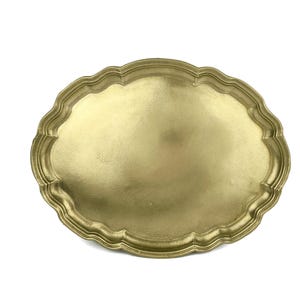 Vintage Classy Brass Dining Tray, Handmade Engraved Brass Serving Tray, Antique Brass Tray, Vintage Home Decor