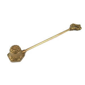 extincteur en laiton pour éteignoir à bougies, accessoire outil espace sacré, éteignoir vintage, extincteur à bougie