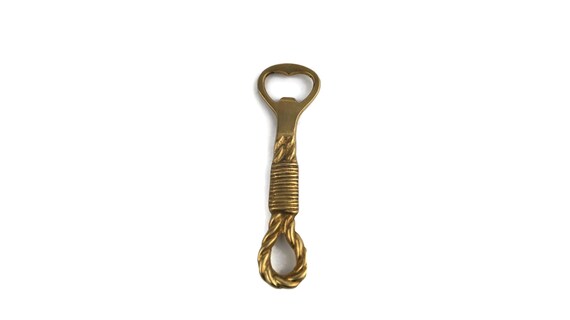 Solid Brass Nautical Fishing Rope Knot Letter Opener Solid Brass Nautical Fishing Rope Knot Letter Opener