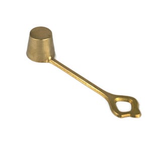extincteur en laiton pour éteignoir à bougies, accessoire outil espace sacré, éteignoir vintage, extincteur à bougie