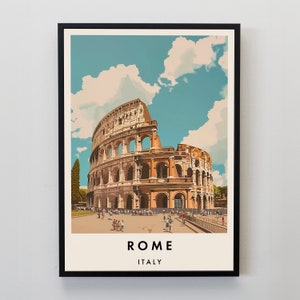 Rome Travel Print, Wall Art Rome, Rome Print, Rome Travel Poster, Rome Gift Art, Rome Travel Art, Travel Gift