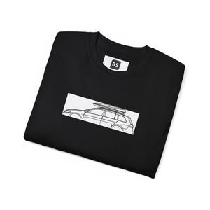VW Golf SportWagen Silhouette Tee - Car Enthusiast Shirt, Automotive Gift, Euro Fashion Apparel, German Shirt, Garage Tee, Unisex T-Shirt
