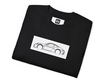 GT3 Touring 992 Silhouette Tee - Car Enthusiast Cotton Apparel