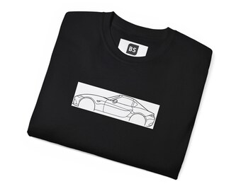 Miata MX-5 RF (ND) Silhouette Unisex Tee, Car Enthusiast Shirt, Automotive Top, Mazda, jdm