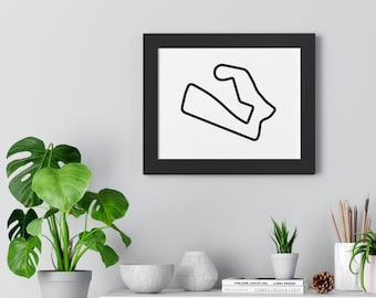 Road America USA Outline Silhouette Wall Art