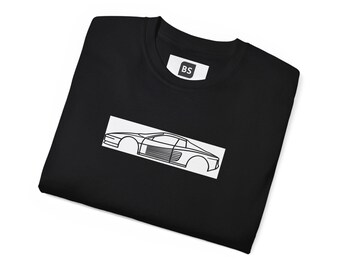 Testarossa Tee, Car Enthusiast Gift, Italian Car Fashion Apparel