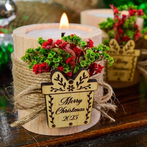 Handmade Christmas Candle Gift Set,New Year Noel Xmas Gifts,Coworker Happy Holiday Favors,Merry Christmas gifts,christmas decors ornaments