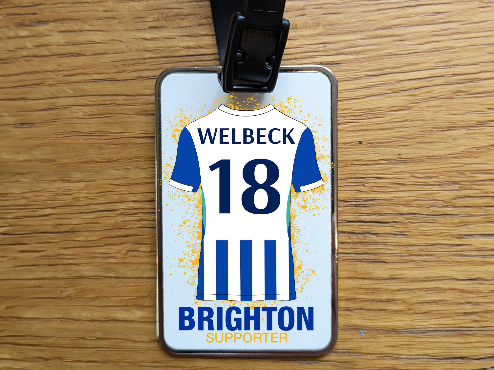 Personalised Brighton & Hove Albion Style Passport Holder +