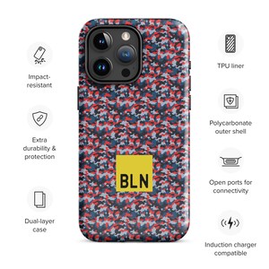 Camo Upholstery Metro Berlin Tough Case for iPhone®