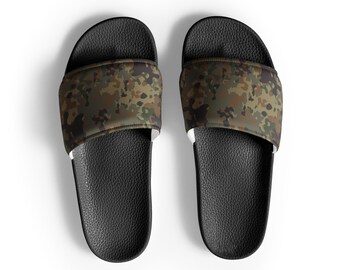 Flecktarn Camo German Army Camouflage Mimetic Tactical Men’s slides