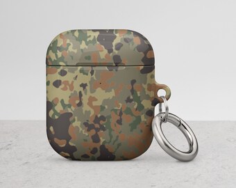 Flecktarn Camo German Army Camouflage Mimetic Tactical Case for AirPods®