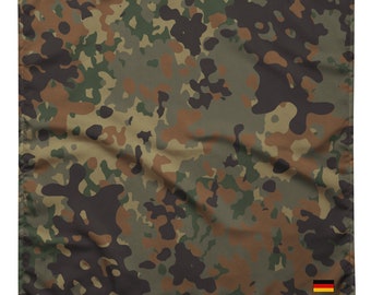 Flecktarn Camo German Army Camouflage Mimetic Tactical All-over print bandana