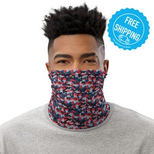 Camo Upholstery Metro Berlin Neck Gaiter