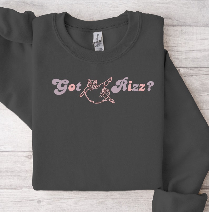 Got Rizz Crewneck Sweatshirt Gildan 18000, Got Rizz Slang Sweatshirt
