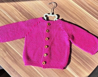 Baby Strickjacke Hand gemachte