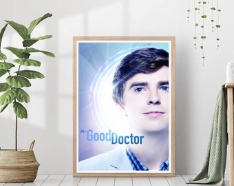 The Good Doctor (2017) surgeon autism hospital Tv Show Series  Movie Poster cover film print art alternative artwork minimal