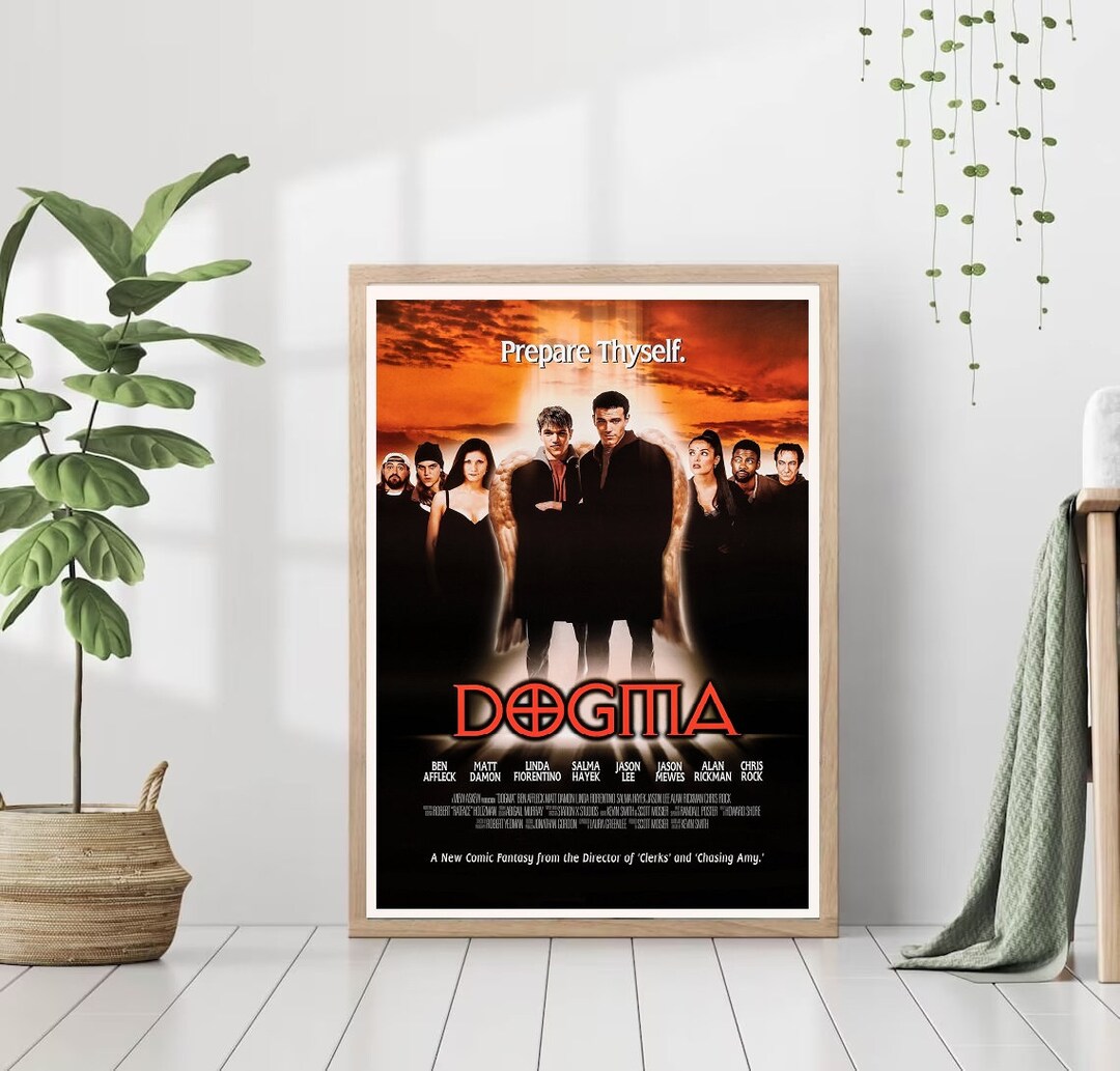 Doomsday Angles Dogma Apocalypse Angels Demons Heaven Classic Comedy Movie Poster Cover ...