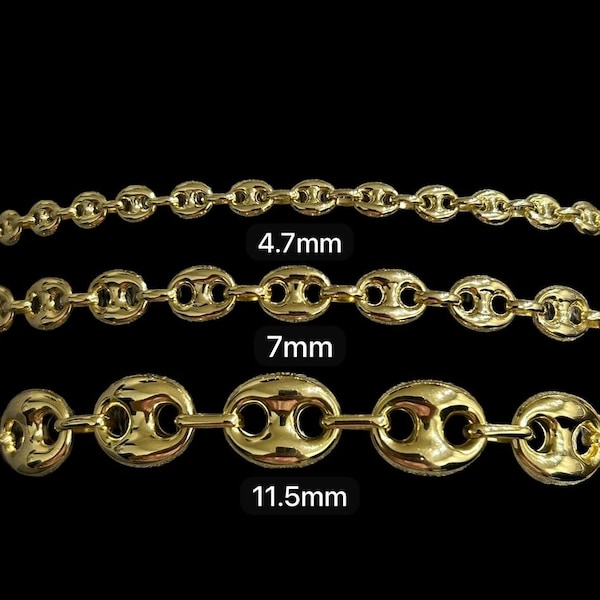 Puff Anchor Bracelet Men Etsy