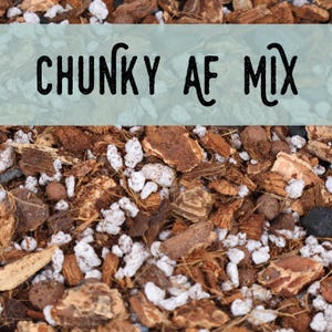 Aroid Potting Mix; Organic Soilless Blend; Chunky Plant Substrate; Soil Free Grow Medium