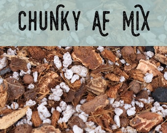 Aroid Potting Mix; Organic Soilless Blend; Chunky Plant Substrate; Soil Free Grow Medium