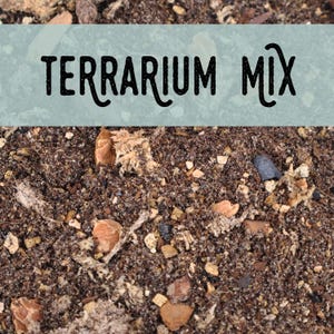 Terrarium Mix; Organic Soilless Potting Blend; Plant Substrate; Soil Free Grow Medium