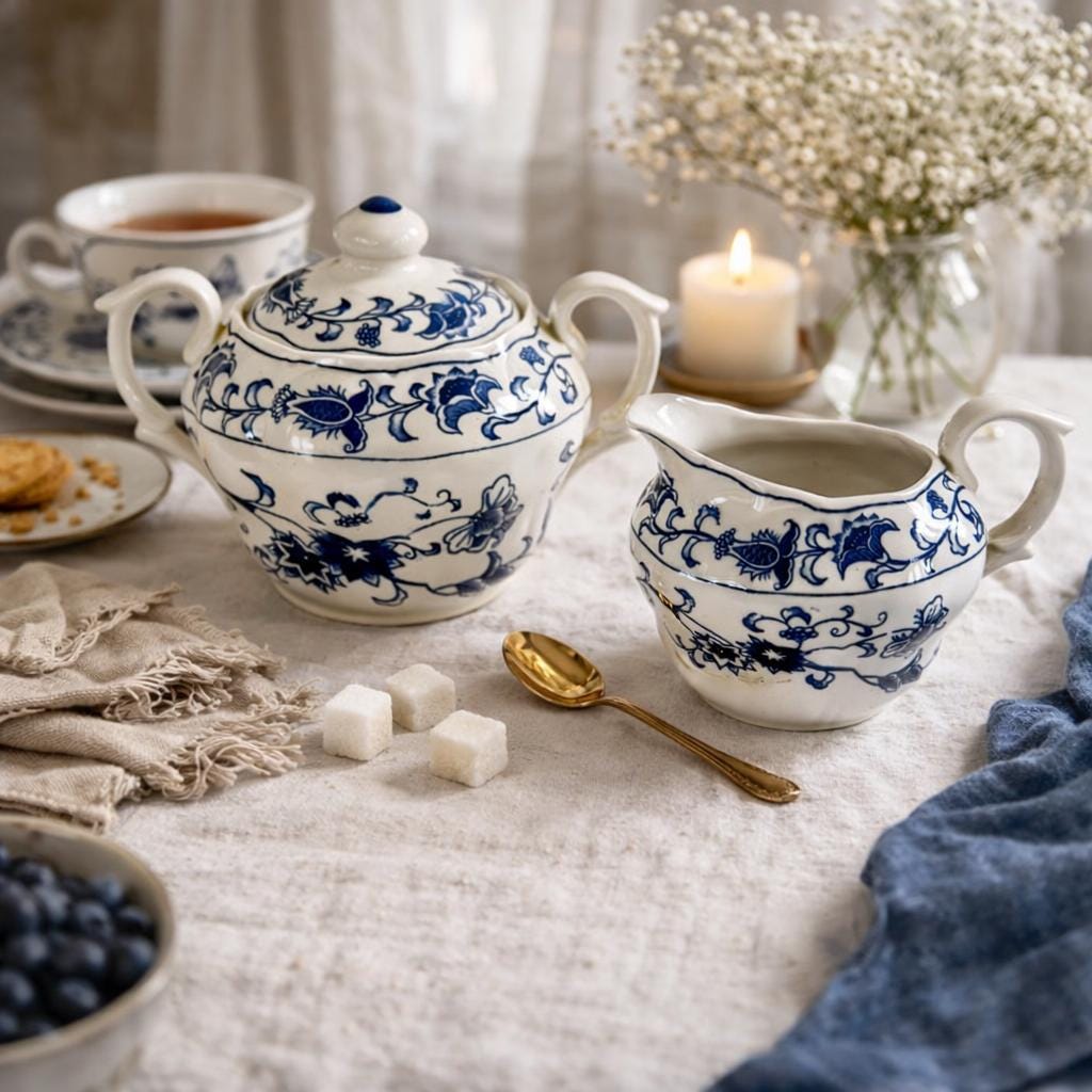 Double Phoenix Japanese Tea Set - Etsy