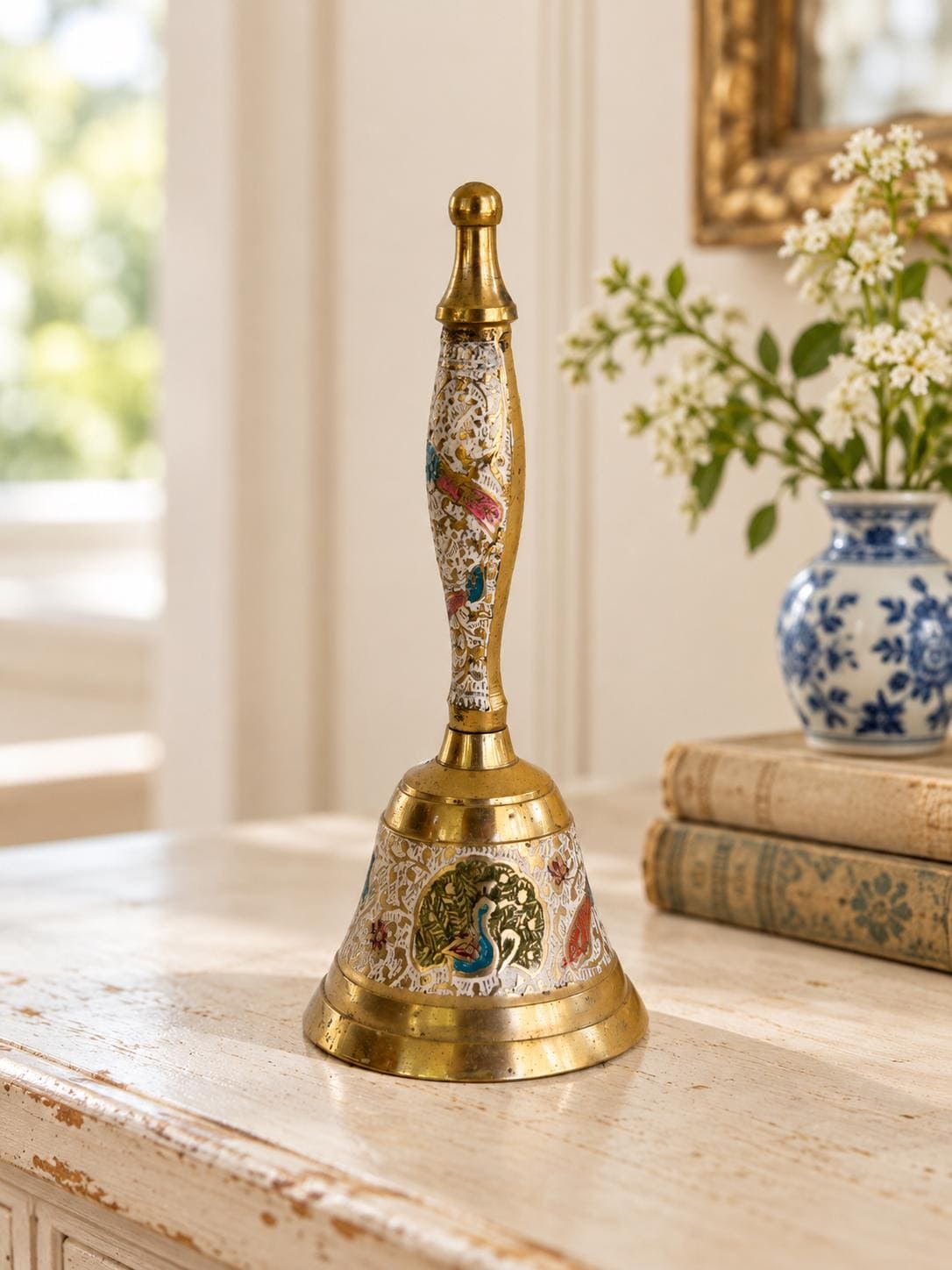 Antique Hand Bell - Etsy