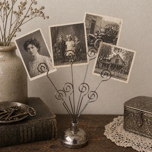 Vintage Photo Stand - Etsy
