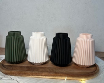 Minimalistic-Vase 3D-Druck Wohnaccessoires Trockenblumen Dekoration DIY Handgemacht Elegant
