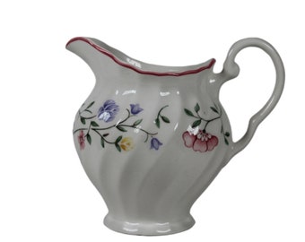 Cruche de lait et de crème d'été en chintz Johnson Brothers