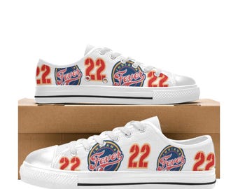 Indiana Fever Tennis Shoes: Custom Basketball Sneakers