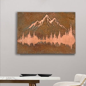 Metal Wall Decor | Copper Decor | Copper Wall Art | Wall Art | Rustic Wall Art | Copper Wall Decor | Copper Art | Metal Wall Art