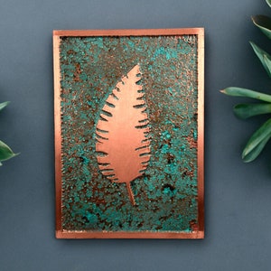 Wall Decor Living Room | Copper Decor | Unique Wall Decor | Personalized Decor | Farmhouse Decor | Metal Wall Decor l Metal Wall Art