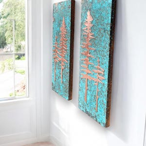 Copper Wall Decor | Farmhouse Decor | Copper Wall Art | Wall Art ...