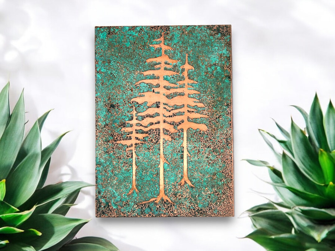 Copper Wall Decor | Farmhouse Decor | Copper Wall Art | Wall Art ...